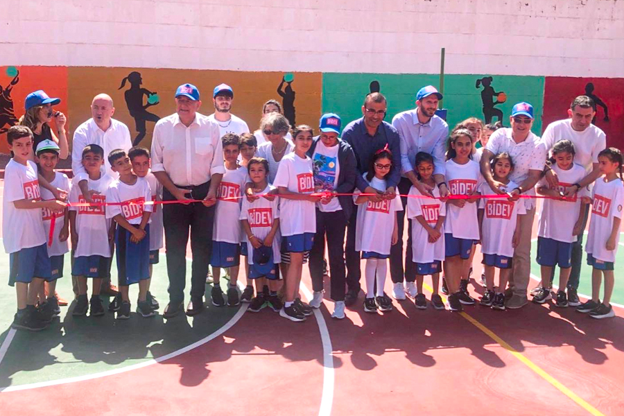 KÖYLERDE BASKETBOL İÇİN BİDEV ADIM
