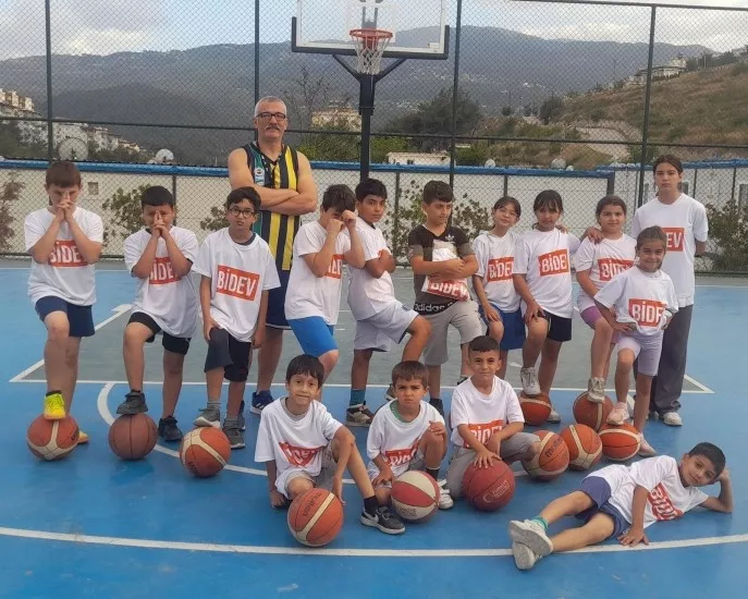 Basketbol Köyü Konteyner Yerleşkemizde 3. Sezon Basketbol Okulu çalışmaları başladı